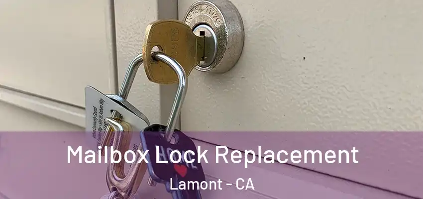 Mailbox Lock Replacement Lamont - CA